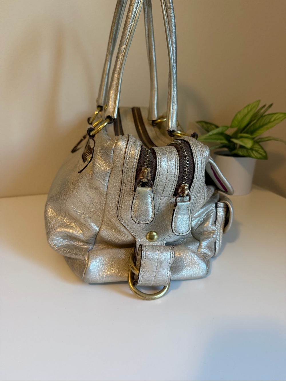 Coach Y2K Legacy Peyton Satchel Style 13547 - Picture 4 of 12